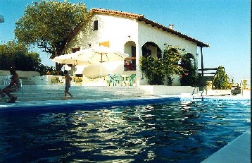 vue maison & piscine